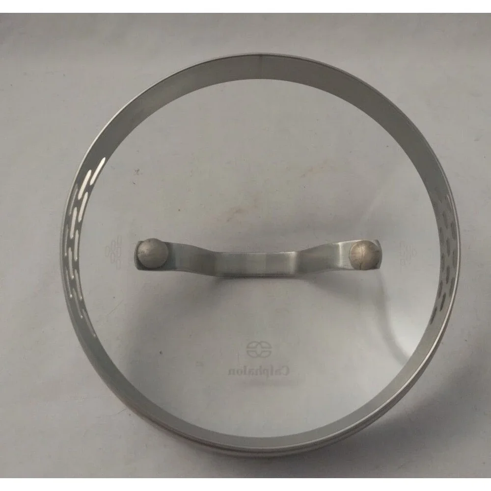Calphalon Glass/Stainless Steel 6 Inch Strainer Steamer LID ONLY